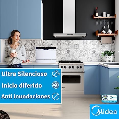 lavavajillas en cocina pequeña