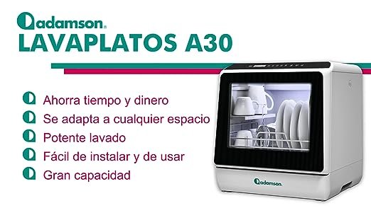 lavavajillas en cocina pequeña