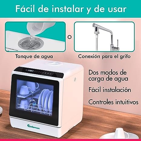 lavavajillas portátil sin instalación
